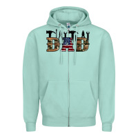 Seafoam fathers day Zipper Hoodie - Artiststas