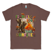 Chestnut Flannels boots and bonfires Classic Tee - NancyCooperArtShop
