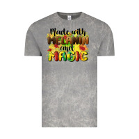 Cloud Rock made with melanin and magic Vintage Tee - CowGirlArtShop