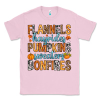 Bubblegum Pink Flannels hayrides Classic Tee - RanaPortraitStore