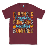 Burgundy Flannels hayrides Classic Tee - RanaPortraitStore