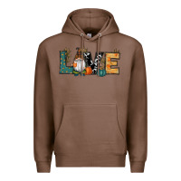 Chestnut Fall Love Gnome Premium Hoodie - RanaPortraitStore