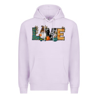Lilac Fall Love Gnome Premium Hoodie - RanaPortraitStore
