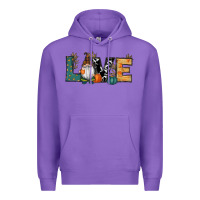 Purple Fall Love Gnome Premium Hoodie - RanaPortraitStore