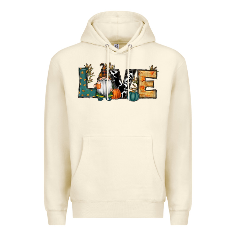 Fall Love Gnome Premium Hoodie by RanaPortraitStore | Teevron