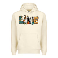 Sandshell Fall Love Gnome Premium Hoodie - RanaPortraitStore