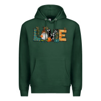 Sports Green Fall Love Gnome Premium Hoodie - RanaPortraitStore