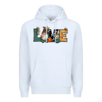 White Fall Love Gnome Premium Hoodie - RanaPortraitStore