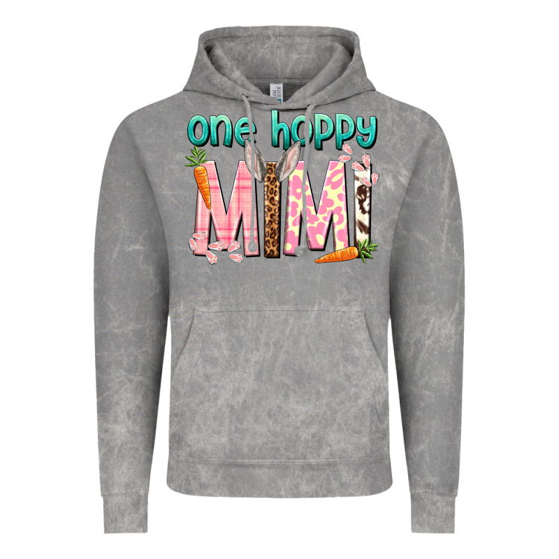 One Hoppy Mimi Easter Day Vintage Hoodie by HowdyJamesFarm | Teevron