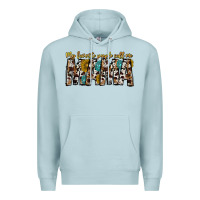 Blue Mist my favorite peoplle call me mama Premium Hoodie - CowhideDigitalArt