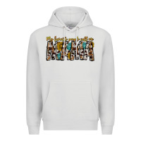 Dove Grey my favorite peoplle call me mama Premium Hoodie - CowhideDigitalArt