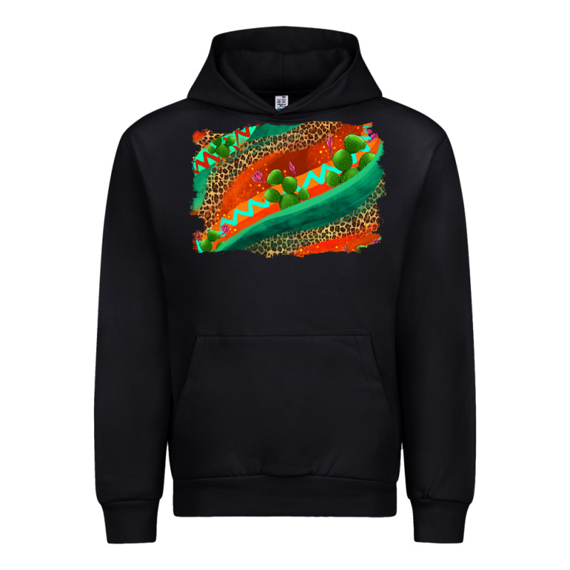 Westerb Aztec And Leopard Background Urban Hoodie by AdoDesignShop | Teevron