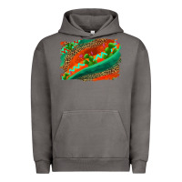 Pigment Tornado westerb aztec and leopard background Urban Hoodie - AdoDesignShop