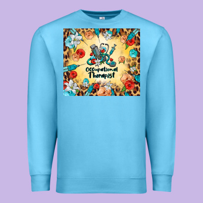 Occupational Therapist Premium Sweatshirt Designed By Barkaloodesign