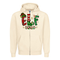 Sandshell Elf Squad Zipper Hoodie - CowhideDigitalArt