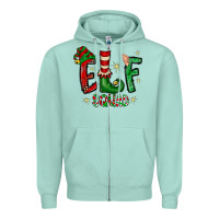 Seafoam Elf Squad Zipper Hoodie - CowhideDigitalArt