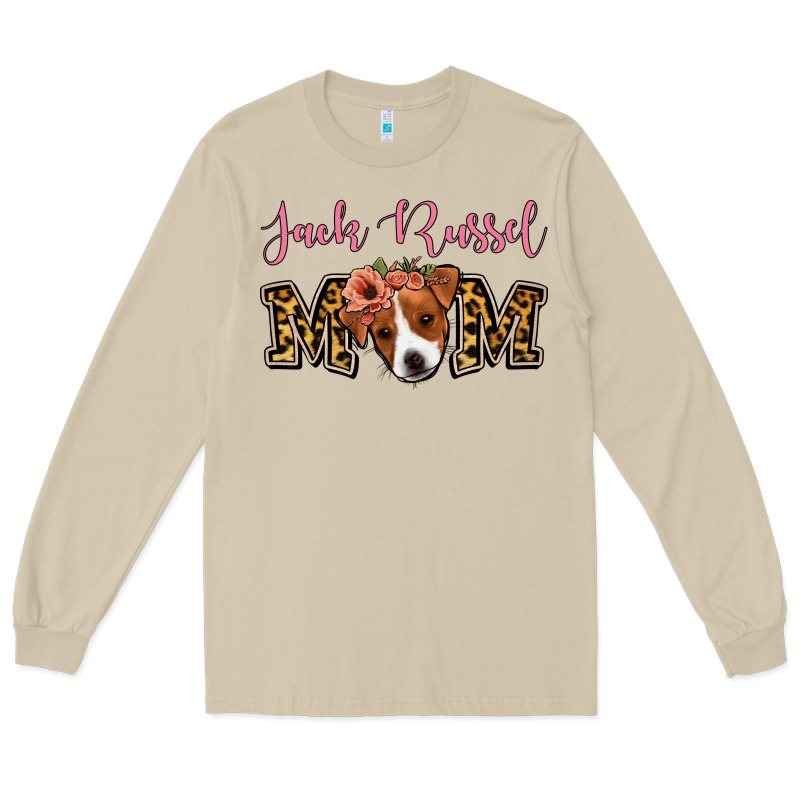 Jack Russel Mom Long Sleeve Tee by Jasminsmagicworld | Teevron