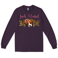 Plum Jack Russel Mom Long Sleeve Tee - Jasminsmagicworld