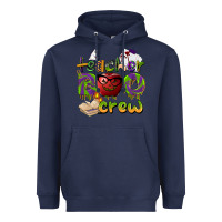 Navy teacher boo crew Heavyweight Hoodie - BarkalooDesign