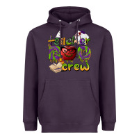 Plum teacher boo crew Heavyweight Hoodie - BarkalooDesign