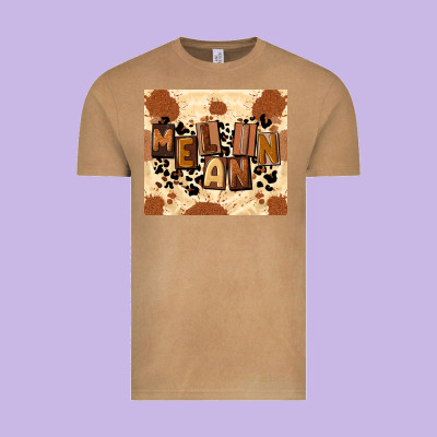 Melanin Vintage Tee Designed By Cowgirlartshop