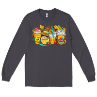 Smoke school bus coffee cups Long Sleeve Tee - OliviaCreatesArt