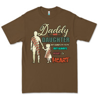 Cacao Daddy And Daughter Not Always Eye To Eye But Always Heart To Heart Premium Tee - Bettercallsaul