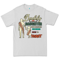 Daddy And Daughter Not Always Eye To Eye But Always Heart To Heart Premium Tee | Teevron
