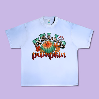 Hello Pumpkin Urban Heavy Tee Designed By Cowgirlartshop