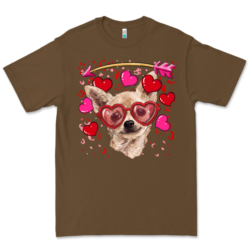 Valentine's Day  Chihuahua Premium Tee by RanaPortraitStore | Teevron