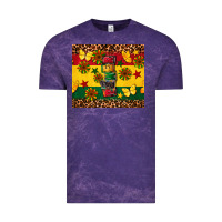 Cloud Purple power juneteenth Vintage Tee - CowGirlArtShop