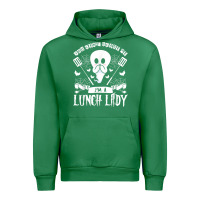 Emerald lunch lady halloween ghost cafeteria worker all hallows' eve t shirt Urban Hoodie - trangStudio