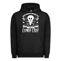 Pigment Black lunch lady halloween ghost cafeteria worker all hallows' eve t shirt Urban Hoodie - trangStudio