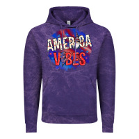 Cloud Purple America vibes with gnome Vintage Hoodie - HowdyJamesFarm
