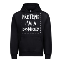 Black pretend i m a donkey halloween costume Urban Hoodie - trangStudio