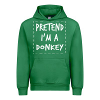 Emerald pretend i m a donkey halloween costume Urban Hoodie - trangStudio