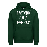 Forest Green pretend i m a donkey halloween costume Urban Hoodie - trangStudio
