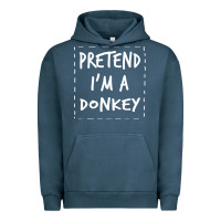 Pigment Midnight Navy pretend i m a donkey halloween costume Urban Hoodie - trangStudio