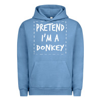 Pigment Pebble Blue pretend i m a donkey halloween costume Urban Hoodie - trangStudio