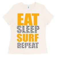 Bone eat sleep surf repeat Ladies Tee - Bettercallsaul