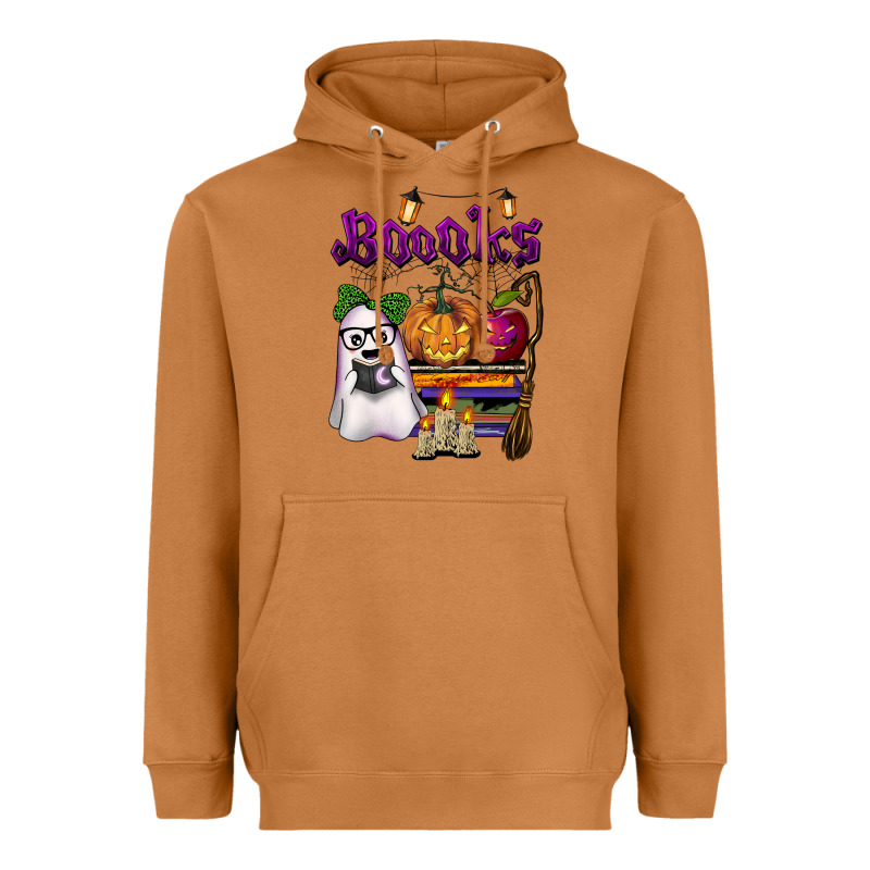 Boooks Heavyweight Hoodie by BarkalooDesign | Teevron