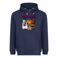 Navy boooks Heavyweight Hoodie - BarkalooDesign