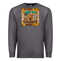 Charcoal Heather coffee time gnomies mug coaster Premium Sweatshirt - BarkalooDesign