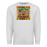 Dove Grey coffee time gnomies mug coaster Premium Sweatshirt - BarkalooDesign