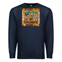 Navy coffee time gnomies mug coaster Premium Sweatshirt - BarkalooDesign