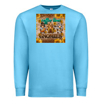Ocean Blue coffee time gnomies mug coaster Premium Sweatshirt - BarkalooDesign