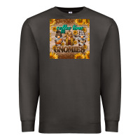 Smoke coffee time gnomies mug coaster Premium Sweatshirt - BarkalooDesign