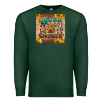 Sports Green coffee time gnomies mug coaster Premium Sweatshirt - BarkalooDesign
