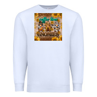 Coffee Time Gnomies Mug Coaster Premium Sweatshirt | Teevron