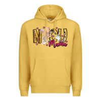 Antique Gold Nicu Mama Premium Hoodie - CowhideDigitalArt